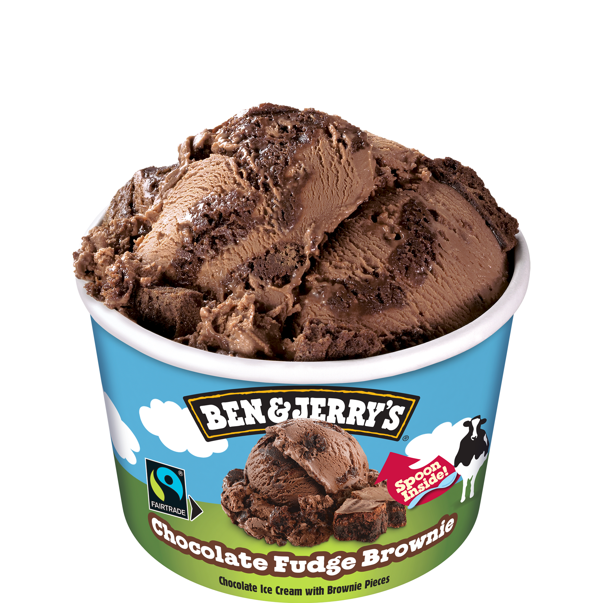 Chocolate Fudge Brownie Original Ice Cream Mini copos