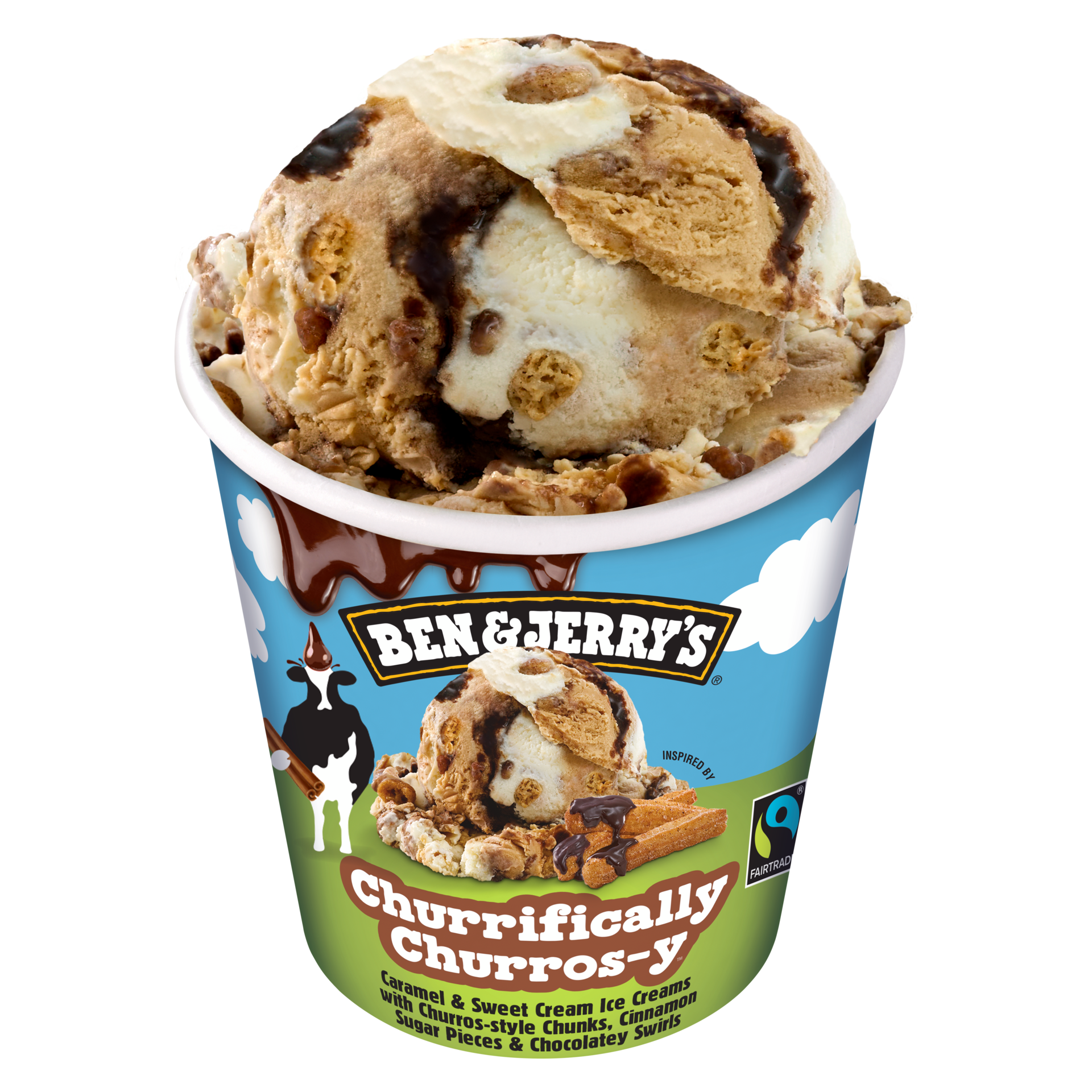 Churrifically Churros-y Ice Cream - Tub