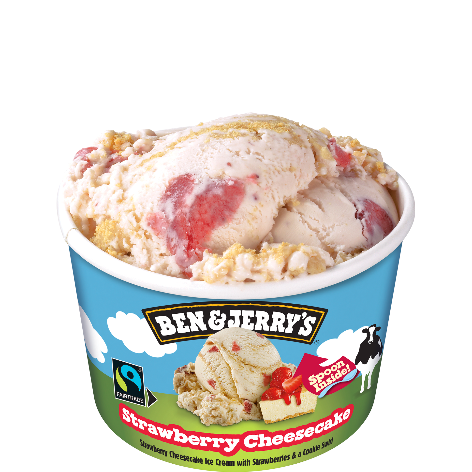 Strawberry Cheesecake Original Ice Cream Mini copos