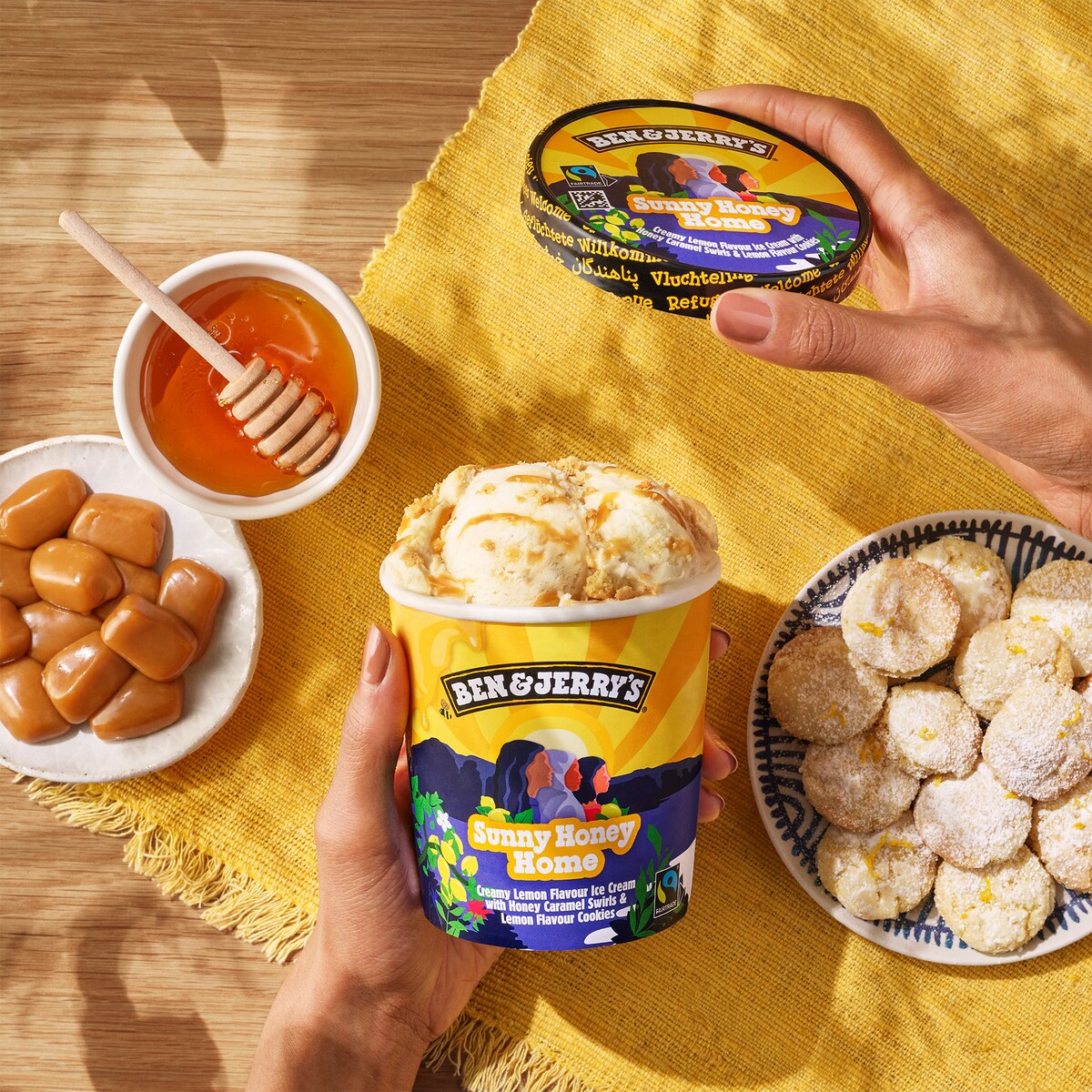 Sunny Honey Home Ice Cream - Tub 4 / 6