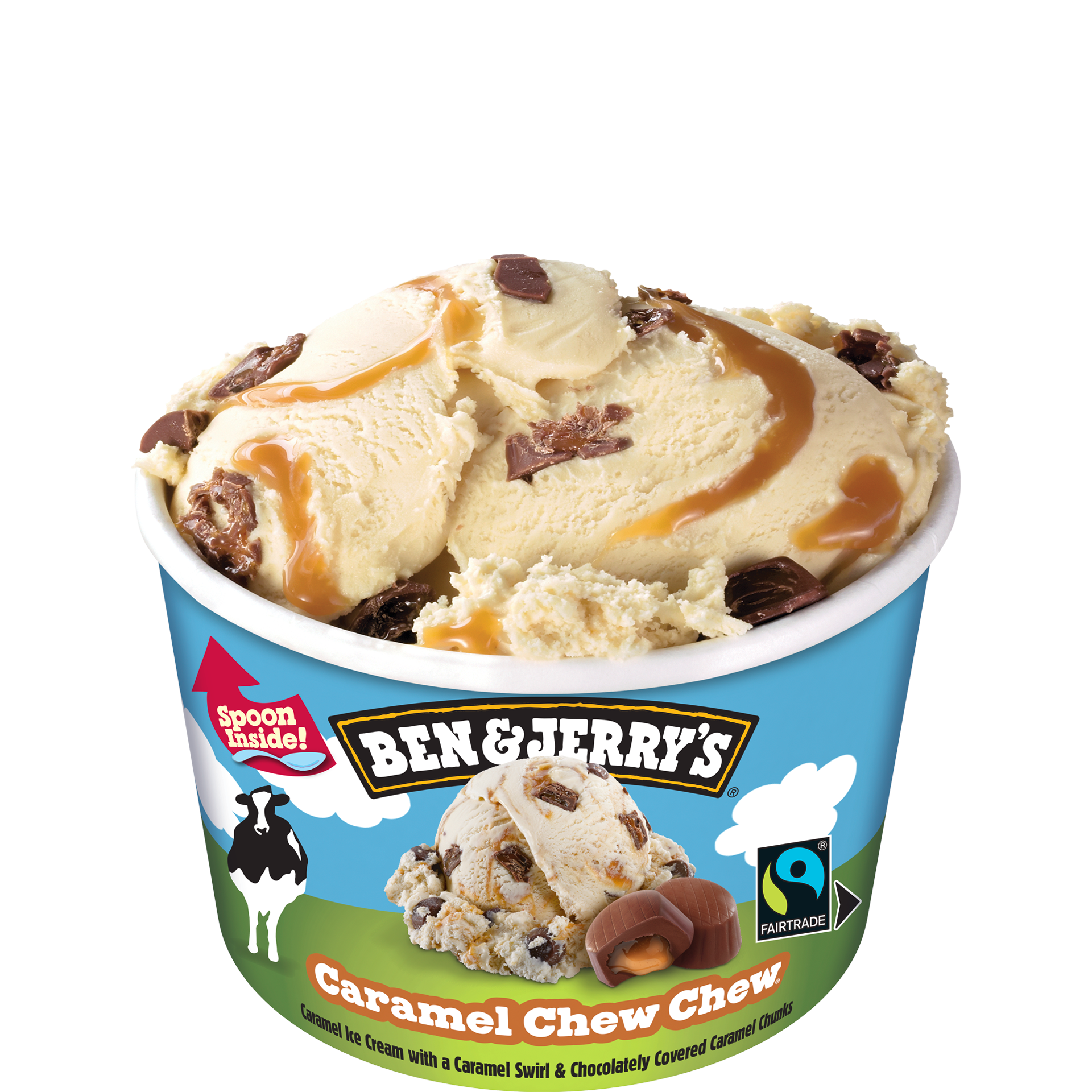 Caramel Chew Chew Original Ice Cream Mini copos