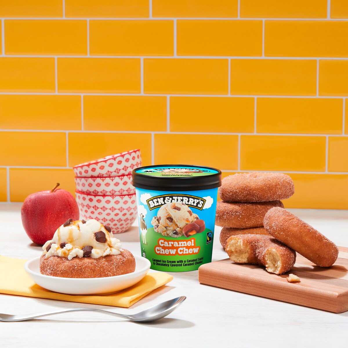 Caramel Chew Chew Ice Cream - Tub 3 / 4
