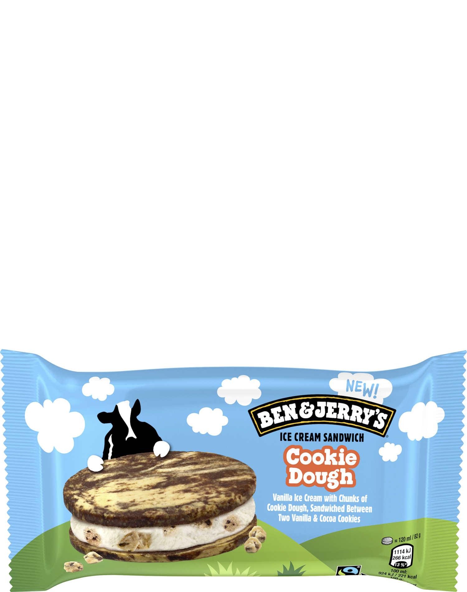 Cookie Dough Ice Cream Sandwich - Single